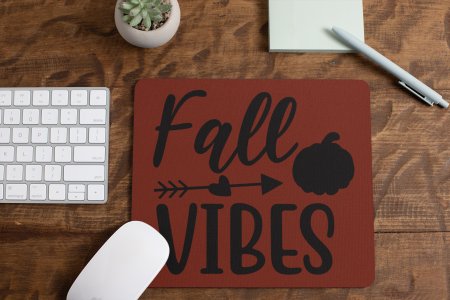 Fall Vibes- Halloween Theme Mousepad