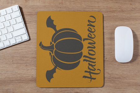 Halloween, pumpkin wings -Halloween Theme Mousepad