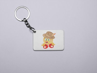 See The Handcuff Emoji- Emoji Printed Keychains For Emoji Lovers(Pack Of 2)