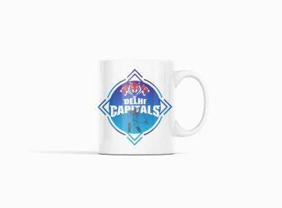 Delhi capitals, (BG Blue) - IPL designed Mugs for Cricket lovers