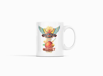 Sunrisers Hyderabad, cricket fever - IPL designed Mugs for Cricket lovers