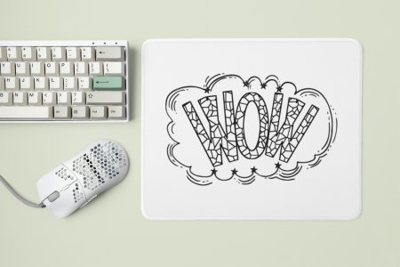 Wow - Designable Printed Mousepads(20cm x 18cm)