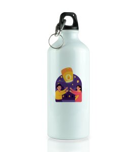 Diwali Night Lantern sipper bottle - A Festival of Light and Hope