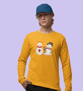 Funny Snowman: Best Comic DesignedFull Sleeve T-shirt by (brands) Perfect Gift For Kids