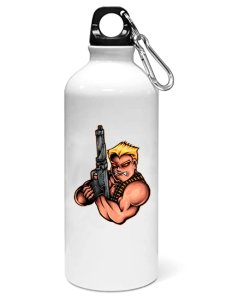 Agent- Sipper bottle of illustration designs