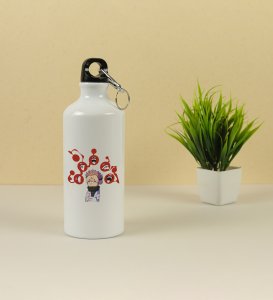 Five Faces Of Itadori Aluminium Printed 650ml Water Bottle